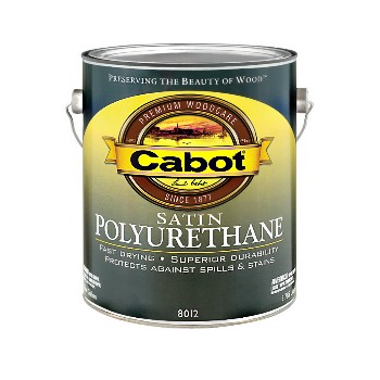 Cabot 1440008012007 Satin Polyurethane - 1 Gallon