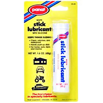 Lubricant Stick (White) w/Silicone - 1.5 oz