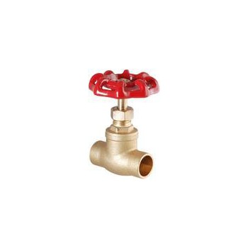 Ldr Ind 0225203 Brass Stop ~ Lead Free, 1/2"