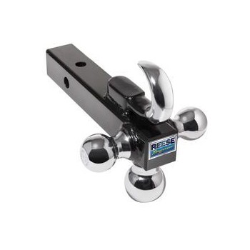 Bulldog Towing 70314 Tri Ball Mount With Hook