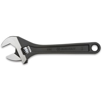 Apextool At26vs Crescent Wrench, Adjustable Black 6"