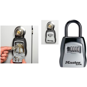 Masterlock 5400d Portable Lock Box Key Storage Security Safe