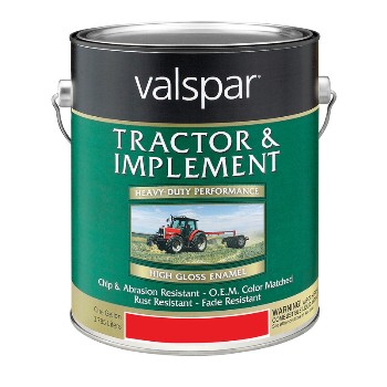 Valspar/mccloskey 18-4431-02-07 Tractor And Implement Paint - Red - 1 Gallon