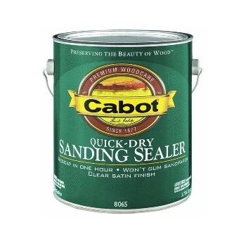 Cabot 1440008065007 Sanding Sealer, Quick Dry ~ Gallon
