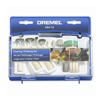 Dremel 684-01 Clean & Polishing Set, 20 Pieces