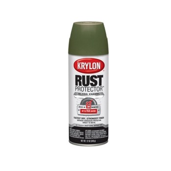 Krylon K06901100 Rust Protector Enamel Spray Paint ~ Gloss Forest Green