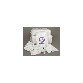 Reclaimed Textiles Co 112-05-10-10.00 8# White Fleece Wipers