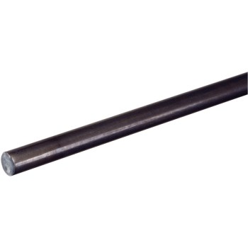 Boltmaster Steelworks 11593 Steel Rod, Round ~ 1/4" X 36"