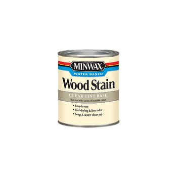 Minwax 61807 Wood Stain, Water-based ~ White Tint Base - Quart
