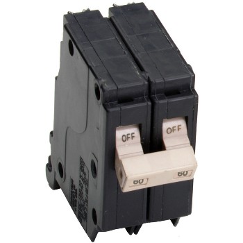 Eaton Corp Ch260cs Type Ch 3/4" Two Pole Circuit Breakers ~ 60a