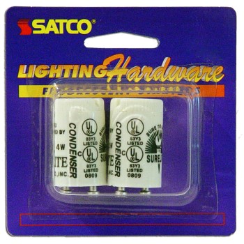Satco Products S70-202 S70/202 2/cd Fluor Starter