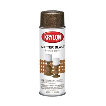 Krylon K03803a00 Glitter Blast Spray Paint, Bronze Blaze ~ 5.7 5oz