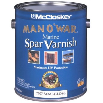 Valspar/mccloskey 80-7507 Spar Varnish-low Voc, Semi-gloss ~ Gallon