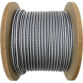 Solid Braided Nylon Rope 1/8 X 500', Black S-15354 Uline, 44% OFF