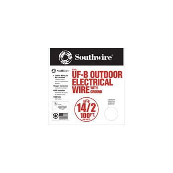 Southwire 13054226 14/2g 100ft. Grnd Uf Wire