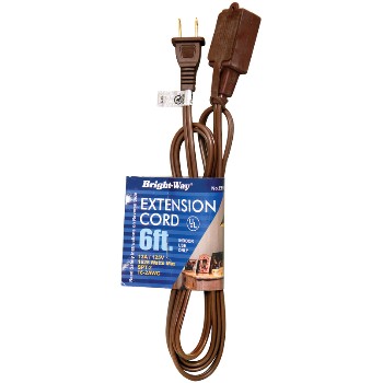 H Berger Co Ee6 6ft. Brn Extension Cord