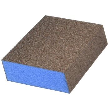Webb Abrasives 400020 Double Slant Sanding Sponge, Medium Grit ~ 3"x 5"x 1"