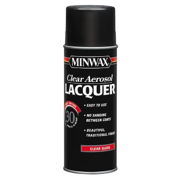 Minwax 15200 Lacquer, Clear Gloss Aerosol ~ 12.25 Oz Cans