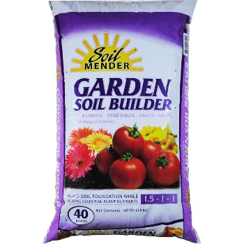 Soil Mender Sm-gsb-40 Garden Soil Builder - 40lb Bag