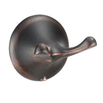 Hardware House Newport Collection Double Robe Hook - Finish: Classic Bronze