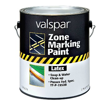 Valspar/mccloskey 24-0000135-07 Zone Marking Paint - White ~ One Gallon