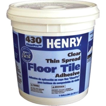 Ardex/henry 430gl Clearpro™ Clear Vct Floor Adhesive, Clear ~ Gallon