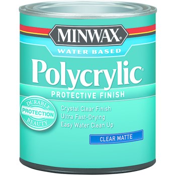 Minwax 622224444 62222 Qt Matte Polycrylic