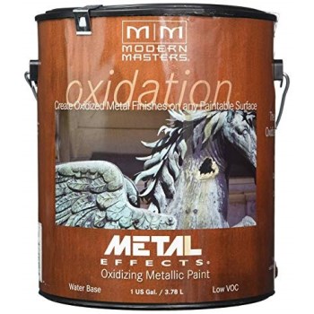 Modern Masters Me-208-gal Metal Effects Reactive Paint, Iron ~ Gallon