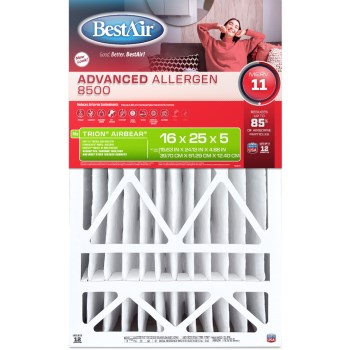 Media Air Cleaner Filter, MERV 11 - 16" x 25" x 5", AB1625