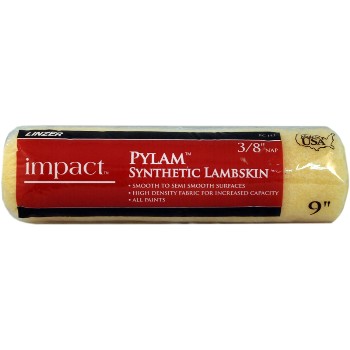 Linzer Rc143-9 Roller Cover ~ Pylam™ Synthetic Lambskin, 9" X 3/8"