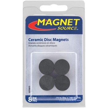 Master Magnetics 07003 .75in. Ceramic Disc Magnet
