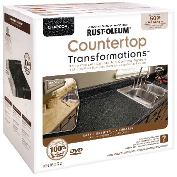 Rust-oleum 258285 Countertop Transformations Kit, Charcoal ~ 50 Sq Ft