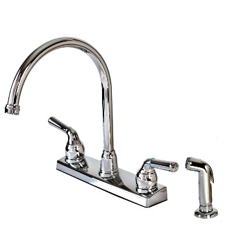Hardware House 8236gntp Kitchen Faucet W/sprayer, 2-handle, Non-metallic