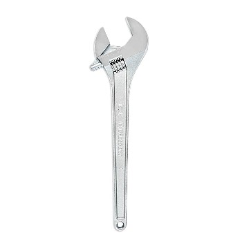 Apextool Ac218vs Adjustable Wrench, Chrome ~ Crescent Brand 18"