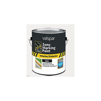 Valspar/mccloskey 24-0000136-07 Latex Traffic Paint, Yellow ~ Gallon