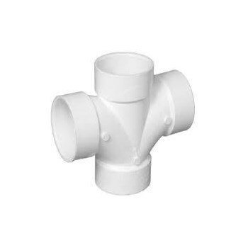 1-1/2 Dwv Double Sanitary Tee