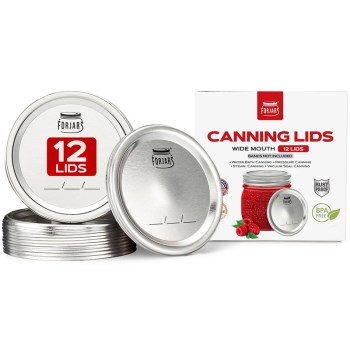 Fjlw12 12pk Wide Canning Lids