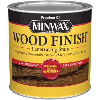 Minwax 22716 Wood Finish ~ Dark Walnut, 1/2 Pint