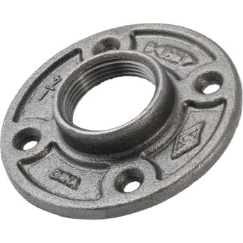 1-1/4 Blk Flr Flange