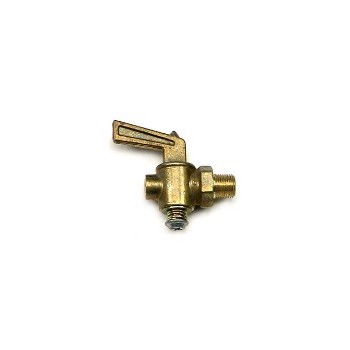 Anderson Metals 59404-02 Lever Handle Drain Cock - Brass - 1/8 Inch