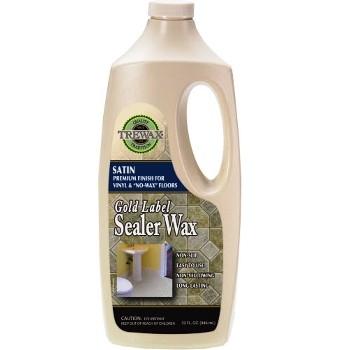 Beaumont Products 887130027 Trewax Gold Label Sealer Wax, Satin Finish ~ 32 Oz