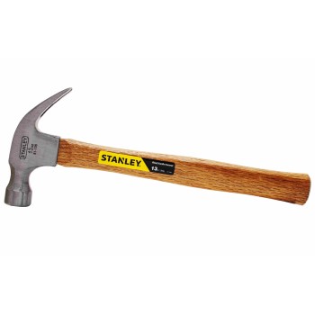 Stanley Tools 51-106 Wood Handle Curved Claw Hammer ~ 13 Oz