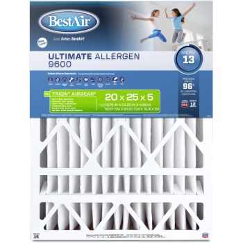 Media Air Cleaner Filter, MERV 13 - 20" x 25" x 5", AB2025