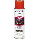 Precision-Line Inverted Marking Paint,  Alert Orange ~ 17 oz Cans