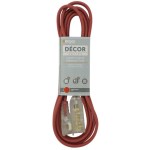 Red Fabric Tap Cord