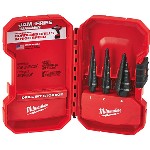 Milwaukee 3pc Step Drill Bits