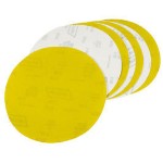 Hook & Loop Sanding Discs, 120 Grit  ~ 9"