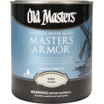 Mastor Armor Interior Polyurethane Finish,   Satin  ~ Quart