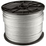 Vinyl Coated Cable ~ 1/4" x 200 Ft