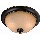 2 Light Ceiling Light, Oil Rubbed Bronze